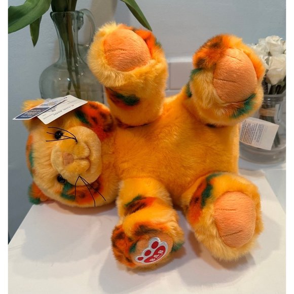 BABW BAB Build A Bear Workshop Pumpkin Kitty Vault Collection Plush Cat Kitten - Picture 6 of 11